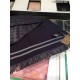 Fake Gucci GG Jacquard Pattern Knit Scarf With Fiinge Men Blue Replica