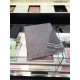 Replica Gucci GG Jacquard Pattern Knit Scarf With Fiinge Men Gray