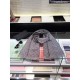 Replica Gucci GG Jacquard Pattern Knit Scarf With Fiinge Men Gray