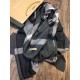 Replica Gucci Lightweight Check Modal and Wool Square Scarf Blue