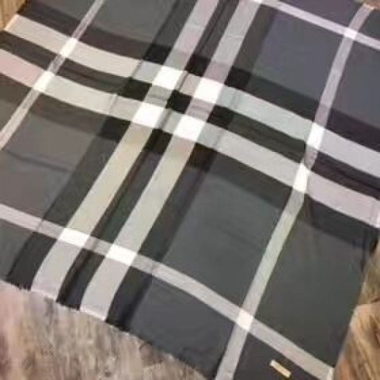 Replica Gucci Lightweight Check Modal and Wool Square Scarf Blue