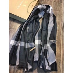 Replica Gucci Lightweight Check Modal and Wool Square Scarf Blue