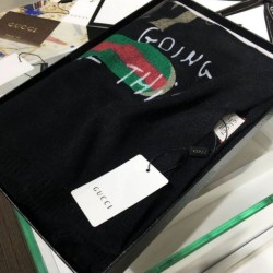 Replica Gucci Classic GG Shawl 70 x 180 Black
