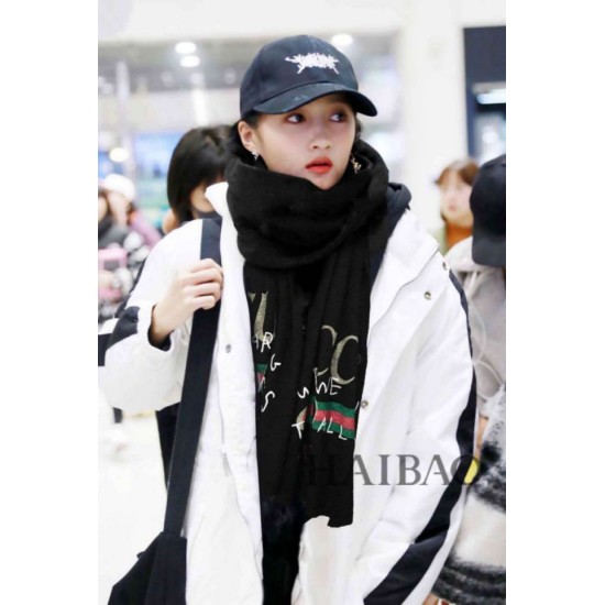 Replica Gucci Classic GG Shawl 70 x 180 Black