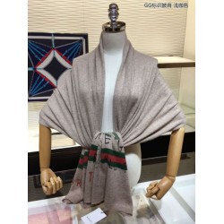 Replica Gucci Classic GG Shawl 70 x 180 Light Coffee