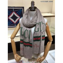 Replica Gucci Classic GG Shawl 70 x 180 Light Coffee