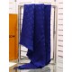 Replica Louis Vuitton Denim Monogram Shawl 140 M71376