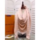 Replica Louis Vuitton Denim Monogram Shawl 140 Pink