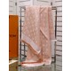 Replica Louis Vuitton Denim Monogram Shawl 140 Pink