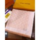 Replica Louis Vuitton Denim Monogram Shawl 140 Pink