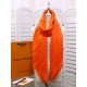 Fake Louis Vuitton Denim Monogram Shawl 140 Orange Replica