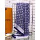 Fake Louis Vuitton Denim Monogram Shawl 140 M71382 Light Blue Replica