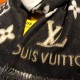 Replica Louis Vuitton Studdy Reykjavik Scarf M71588 Black