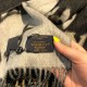 Replica Louis Vuitton Studdy Reykjavik Scarf M71588 Black