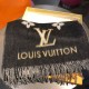 Replica Louis Vuitton Studdy Reykjavik Scarf M71588 Black