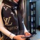 Replica Louis Vuitton Studdy Reykjavik Scarf M71588 Black