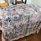 Replica Louis Vuitton Sea Of Love Square Cashmere Schawl M73823 White