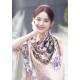 Replica Louis Vuitton Sea Of Love Square Cashmere Schawl M73823 White
