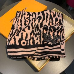 Fake Louis Vuitton Leogram scarf M73907 35 x 180 Replica