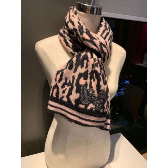 Fake Louis Vuitton Leogram scarf M73907 35 x 180 Replica