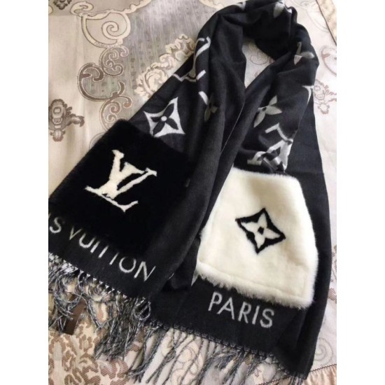 Fake Louis Vuitton Cold Reykjavik Scarf M74353 Replica