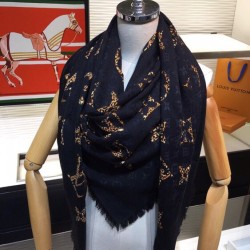 Fake Louis Vuitton Giant Jungle Monogram Shawl M75882 Replica