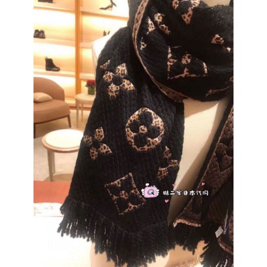 Replica Louis Vuitton Giant Jungle Logomania Scarf M75885