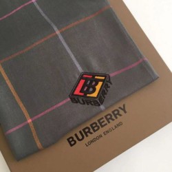 Fake Burberry TB Limited Edition Cashmere Shawl 80 x 200 Gray Replica