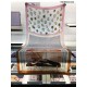 Replica Burberry Oyster Print Cashmere Shawl 110 x 200 Red