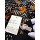 Replica Hermes Pop horse Cashmere Shawl 110 x 200 Black