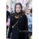 Replica Hermes Pop horse Cashmere Shawl 110 x 200 Black