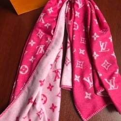 Fake Louis Vuitton Monogram Blanket Gray Replica