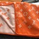 Fake Louis Vuitton Monogram Blanket Orange Replica