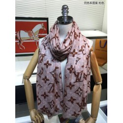 Fake Louis Vuitton Monogram Giant Jungle Shawl 110 x 200 Pink Replica