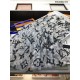 Replica Louis Vuitton Monogram Giant Jungle Shawl 110 x 200 White