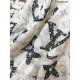 Replica Louis Vuitton Monogram Giant Jungle Shawl 110 x 200 White