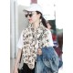 Replica Louis Vuitton Monogram Giant Jungle Shawl 110 x 200 White