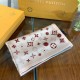 Replica Louis Vuitton Giant Pop Monogram Cashmere Scarf Pink