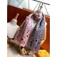 Replica Louis Vuitton Giant Pop Monogram Cashmere Scarf Pink