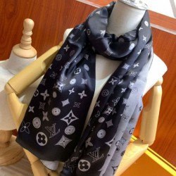 Replica Louis Vuitton Giant Pop Monogram Cashmere Scarf Gay