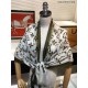 Replica Louis Vuitton Edge Pattern Monogram Cashmere Schawl Beige