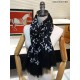 Replica Louis Vuitton Edge Pattern Monogram Cashmere Schawl Black