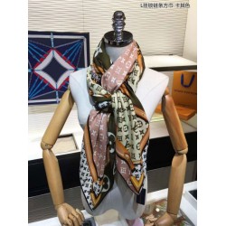 Replica Louis Vuitton Confidential Monogram Square 140 Khaki