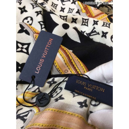 Fake Louis Vuitton Confidential Monogram Square 140 Coffee Replica