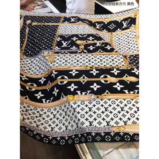 Fake Louis Vuitton Confidential Monogram Square 140 Coffee Replica