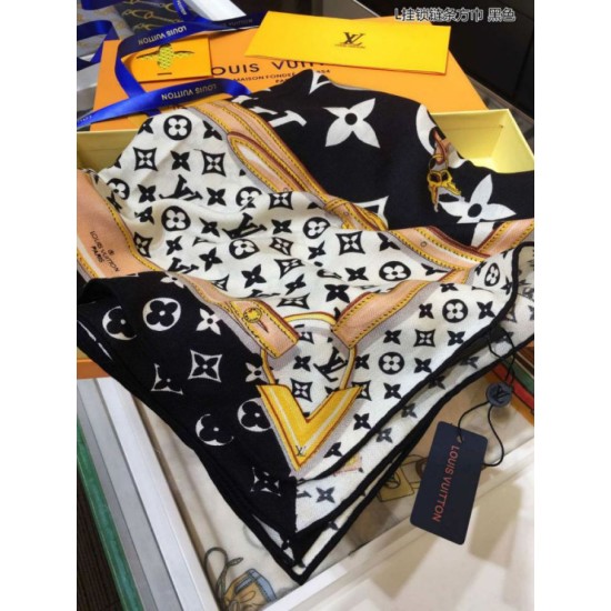 Fake Louis Vuitton Confidential Monogram Square 140 Coffee Replica
