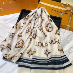 Replica Louis Vuitton Giant Jungle Stole Monogram Schawl 100 x 200 Pink