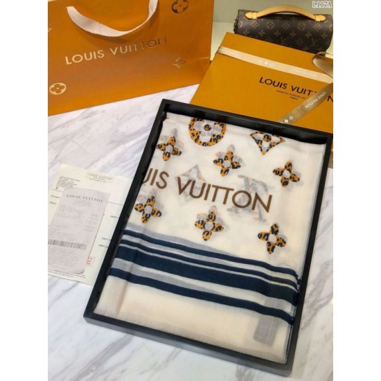 Replica Louis Vuitton Giant Jungle Stole Monogram Schawl 100 x 200 Pink