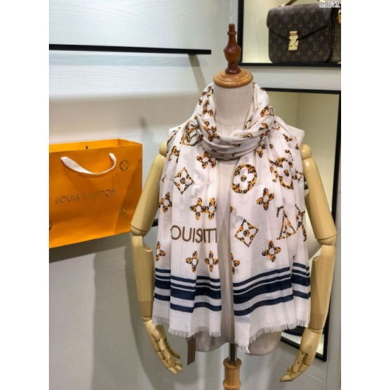 Replica Louis Vuitton Giant Jungle Stole Monogram Schawl 100 x 200 Pink
