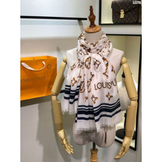 Replica Louis Vuitton Giant Jungle Stole Monogram Schawl 100 x 200 Pink